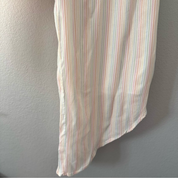 Japna Multicolor Pastel Striped Jumpsuit Size M - Picture 13 of 17